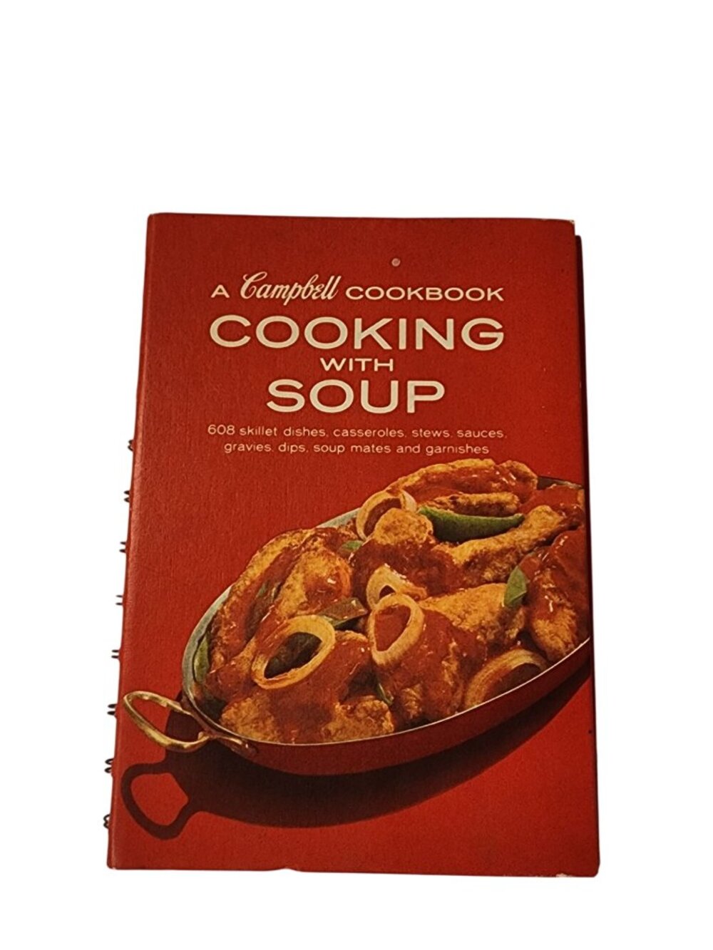 Vintage A Campbell Cookbook Cooking With Soup Recipes Ring Bound HC